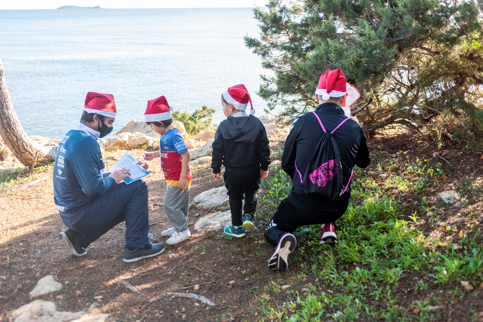 La gimcana familiar Christmas Race tanca el programa d'activitats de Cuidinfants
