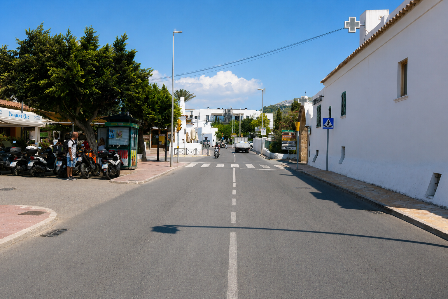 Santa Eulària iniciarà aquest divendres la prova pilot de conversió en zona de vianants parcial del centre de Jesús