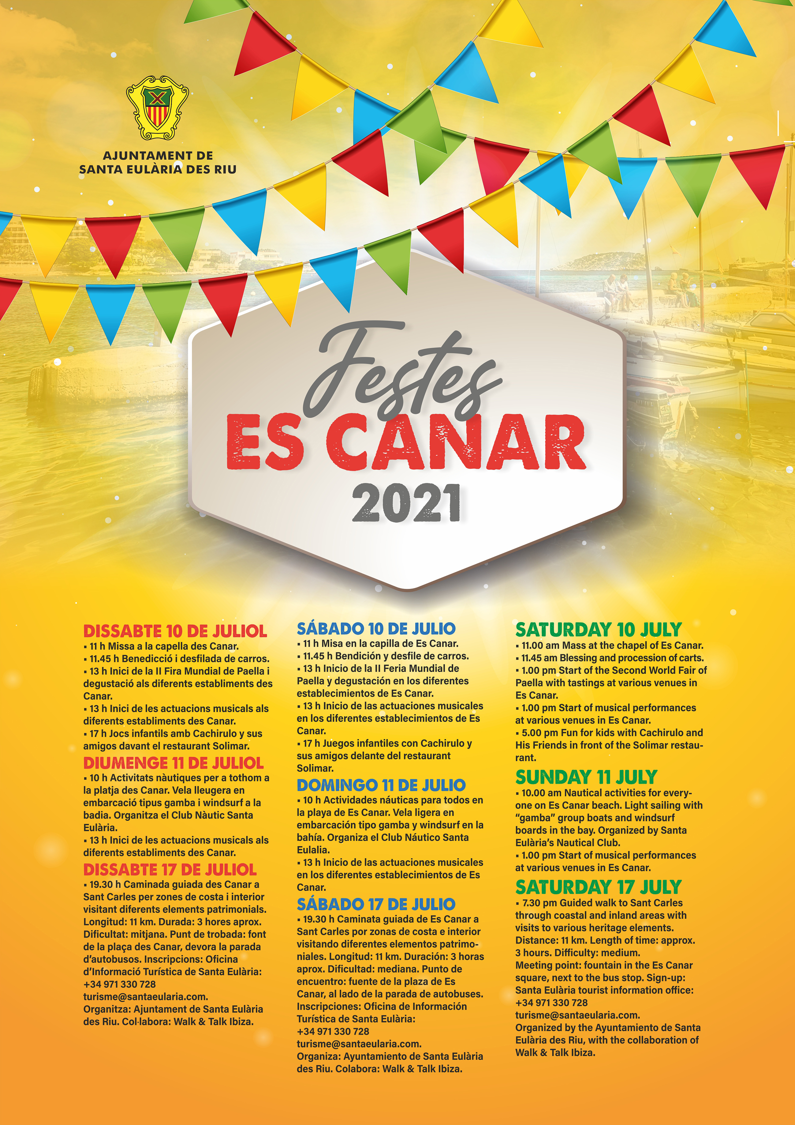 CARTELL FESTES DES CANAR 2021