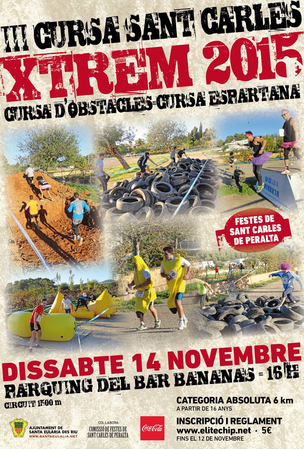 Cartel Sant Carles Extrem 2015