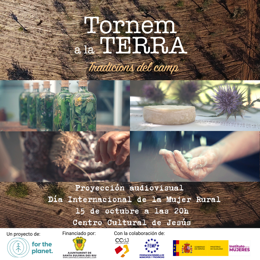 Jesús acull una projecció de micro documentals sobre activitats tradicionals eivissenques dins del Dia de la Dona Rural