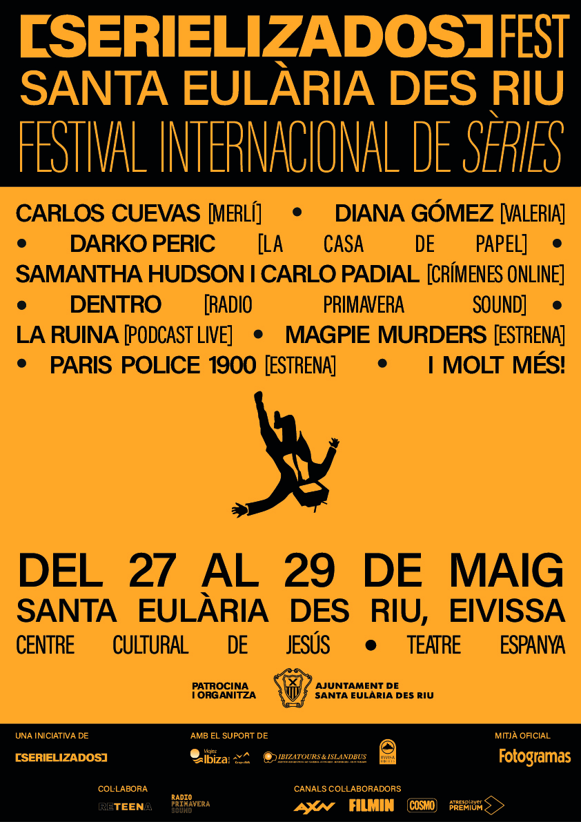Samantha Hudson, Carlo Padial i Diana Gómez s’incorporen a la llista de convidats del Serielizados Fest Santa Eulària des Riu