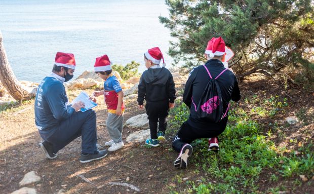 La gimcana familiar Christmas Race tanca el programa d'activitats de Cuidinfants