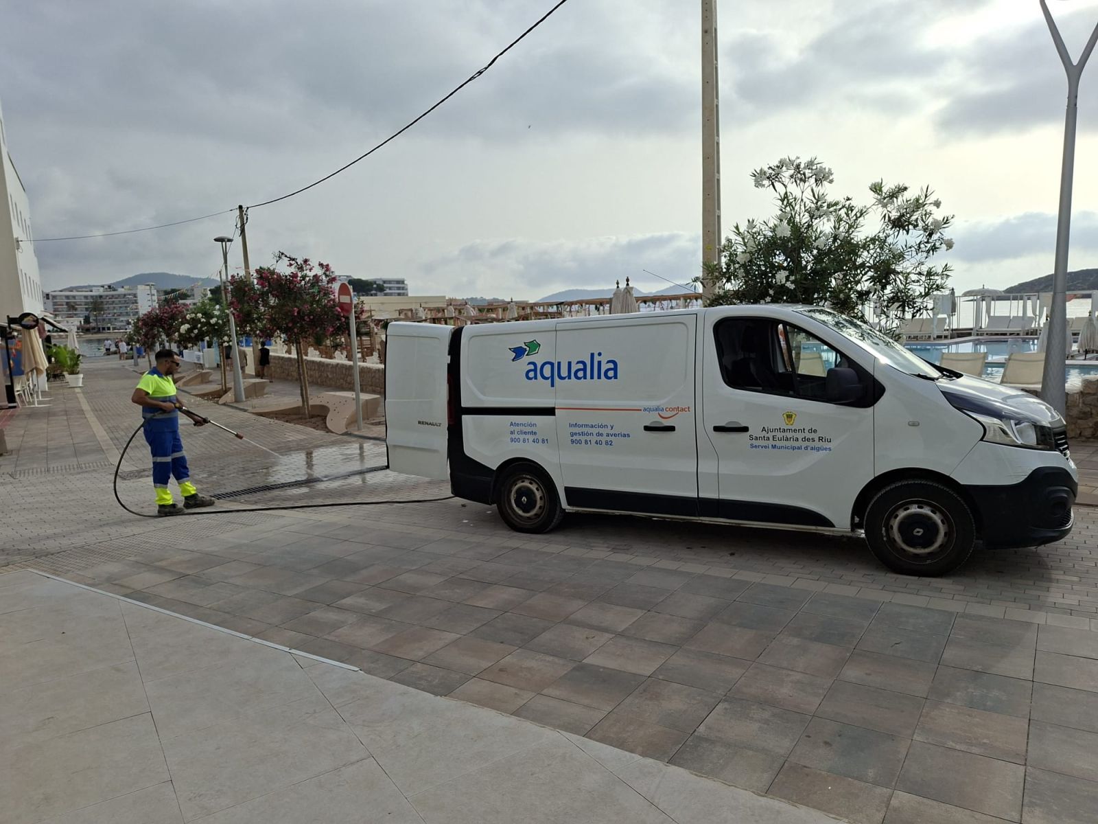 Santa Eulària inicia la neteja dels 145 quilòmetres de xarxa d'aigües pluvials per a evitar inundacions