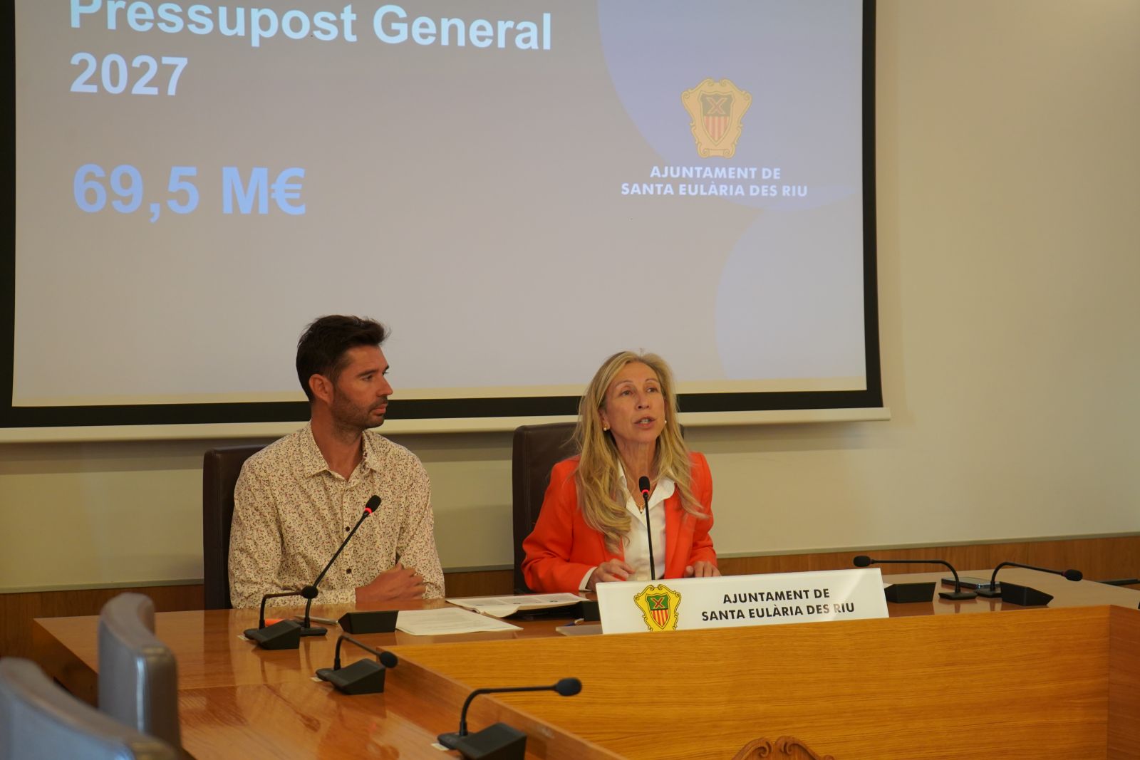 L'Ajuntament de Santa Eulària presenta un pressupost de 69,5 milions d'euros per a 2027