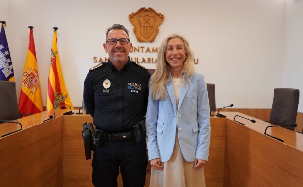 Santa Eulària des Riu nombra a Miguel Ángel Cicuéndez Gil nuevo jefe de la Policía Local