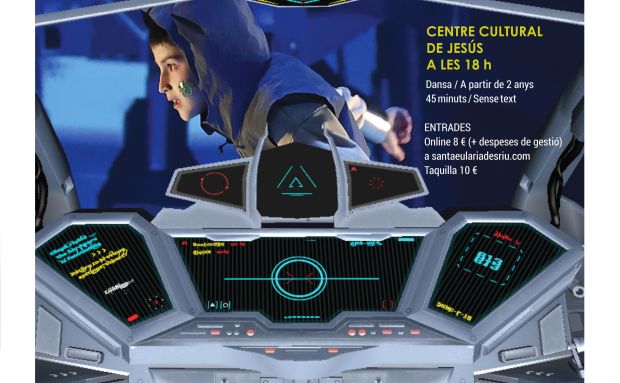 La danza llega al Centre Cultural de Jesús con “A&S Viatgeres de l’espai”