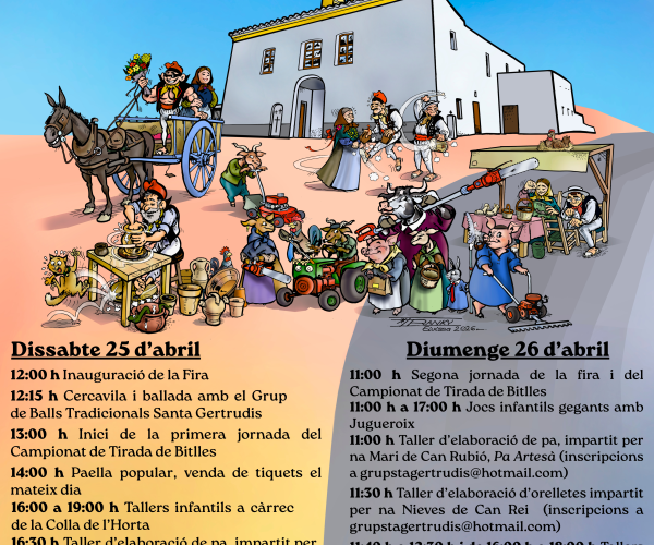 Producto local y tradición en una nueva edición de la Fira Rural de Fruitera