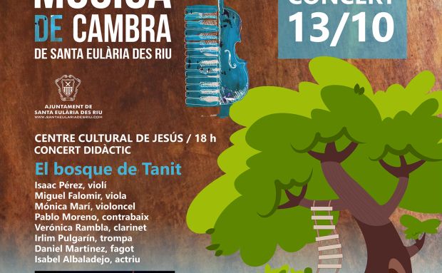 La soprano Isabel Albadalejo será la protagonista del segundo concierto del cuarto Festival Música de Cambra de Santa Eulària con ‘El bosque de Tanit’