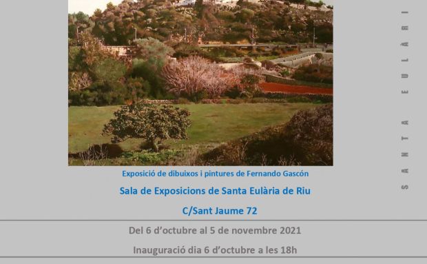 Fernando Gascón Goleto estrena 'Violeta y azabache' el 6 d'octubre a la Sala d'Exposicions Sant Jaume 72