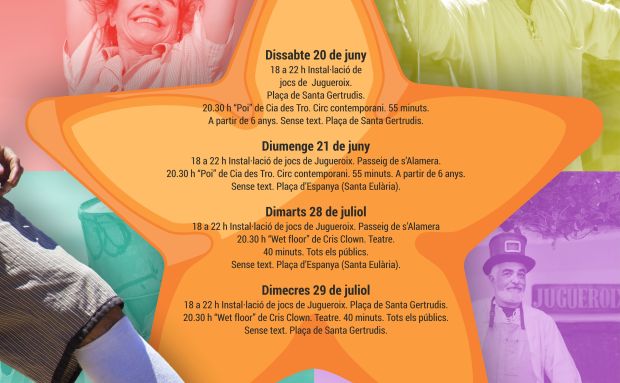 La cultura llenará las calles del municipio de Santa Eulària con una nueva edición de “Cultura d’estiu”