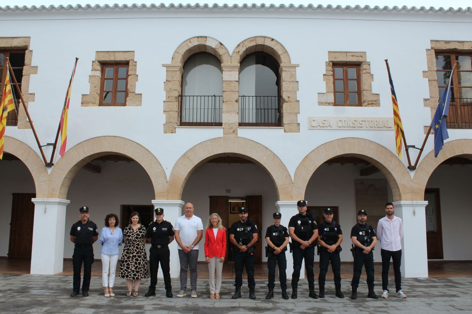El Ayuntamiento de Santa Eulària des Riu ha destinado 18,83 millones a Policía Local en los últimos cuatro años