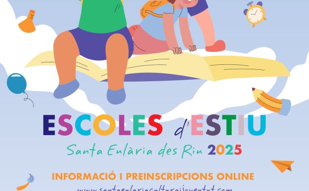 Escoles d'Estiu de Santa Eulària, no et quedis sense plaça!