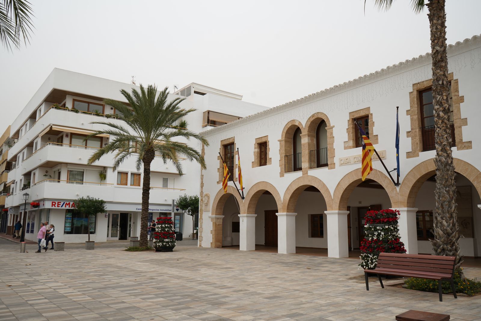 Santa Eulària activa el seu Pla d'Emergències Municipal davant la previsió de fortes pluges i vent