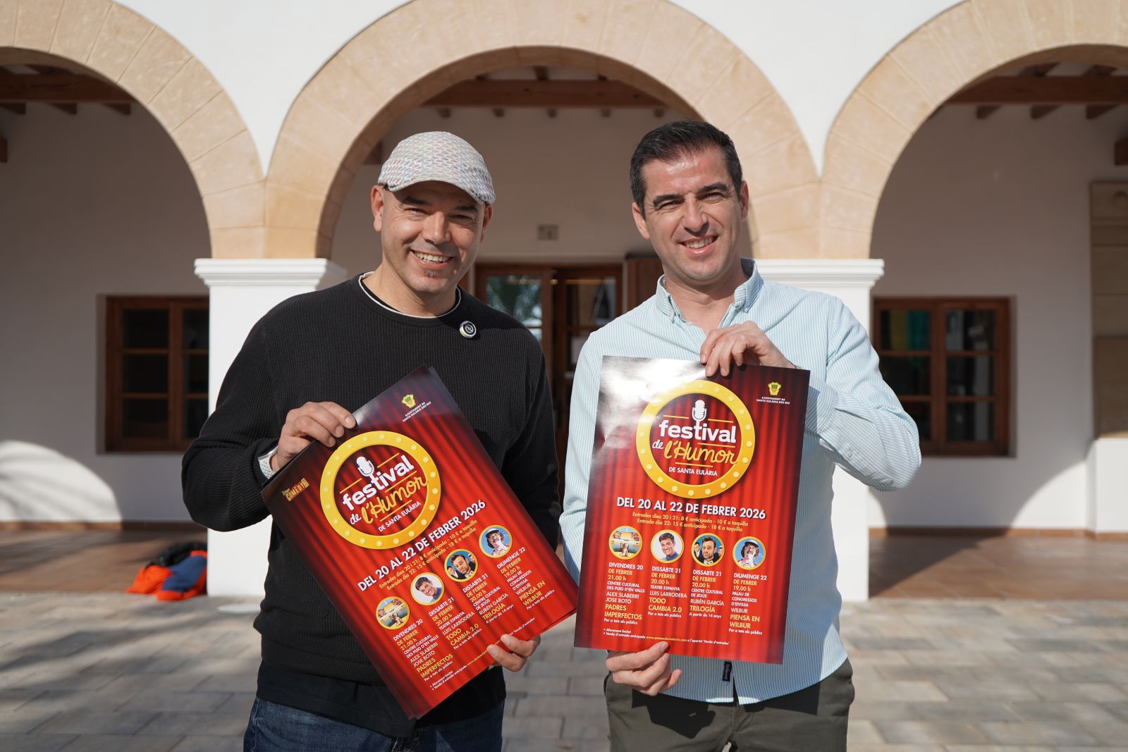 El humor toma Santa Eulària en febrero con un festival que reúne a grandes nombres de la comedia