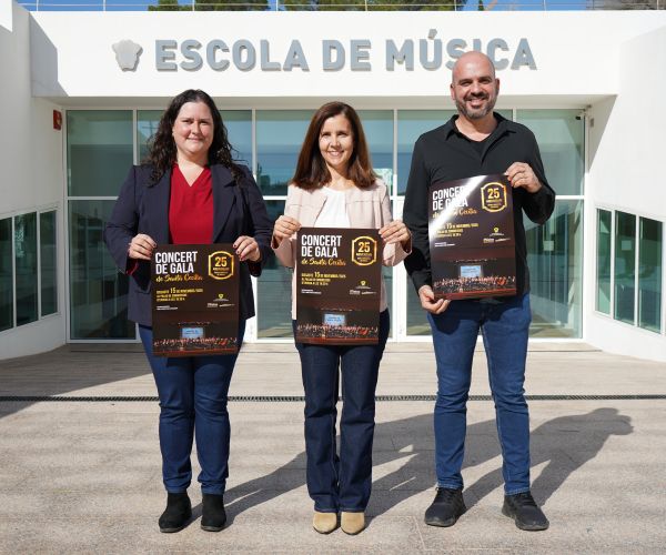 Santa Eulària celebra el cuarto de siglo de su Escuela Municipal Música con un concierto muy especial