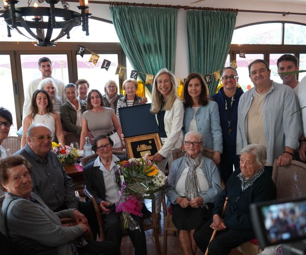 Eulalia Torres Marí celebra un segle de vida a Sant Carles