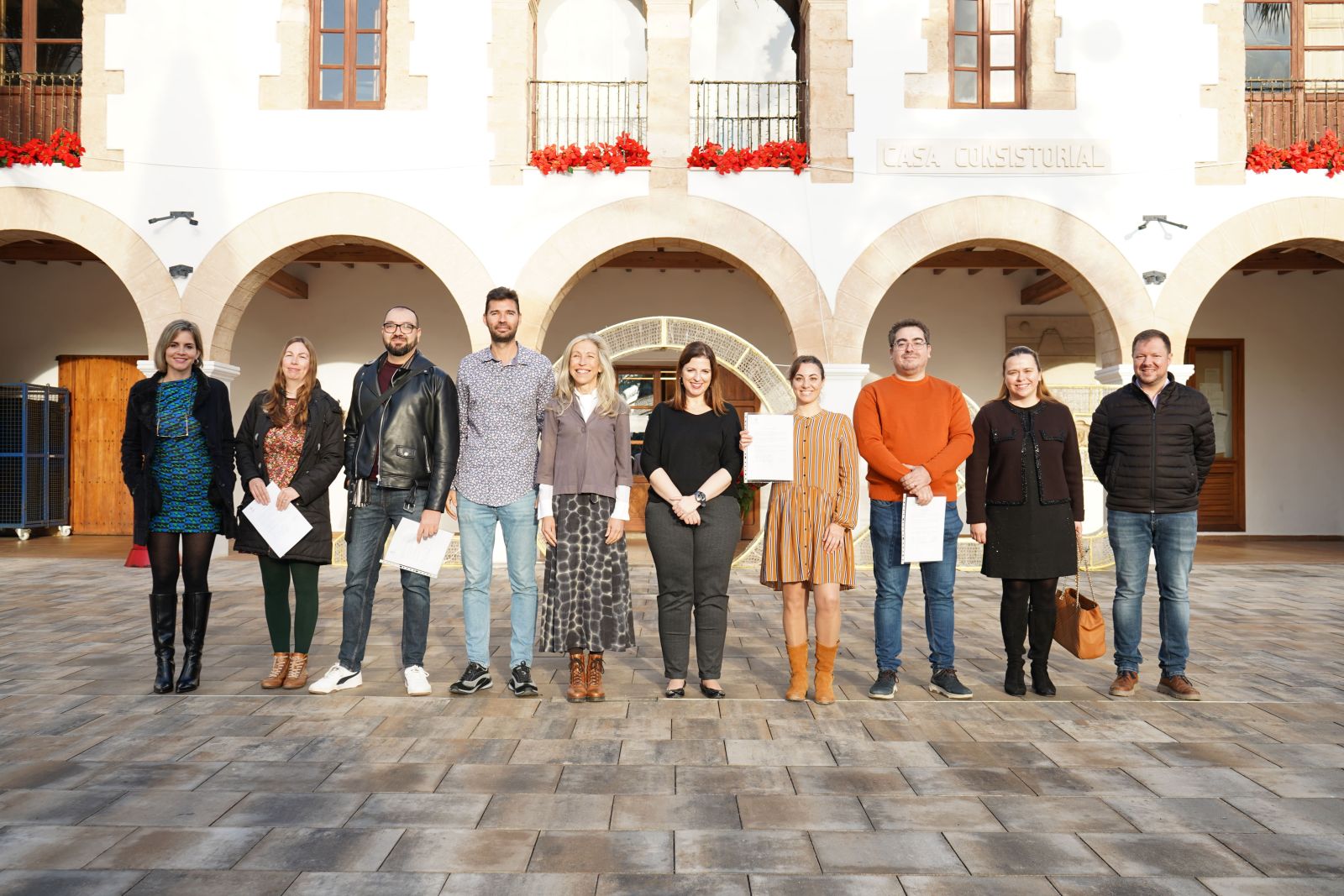El Ajuntament de Santa Eulària incorpora a cuatro nuevos trabajadores municipales