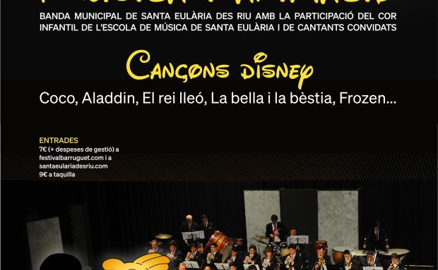 La magia de Disney llega a Santa Eulària en un concierto audiovisual para toda la familia