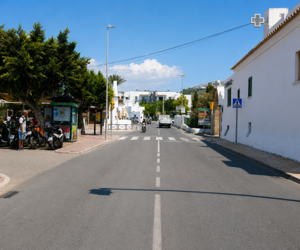 Santa Eulària iniciarà aquest divendres la prova pilot de conversió en zona de vianants parcial del centre de Jesús