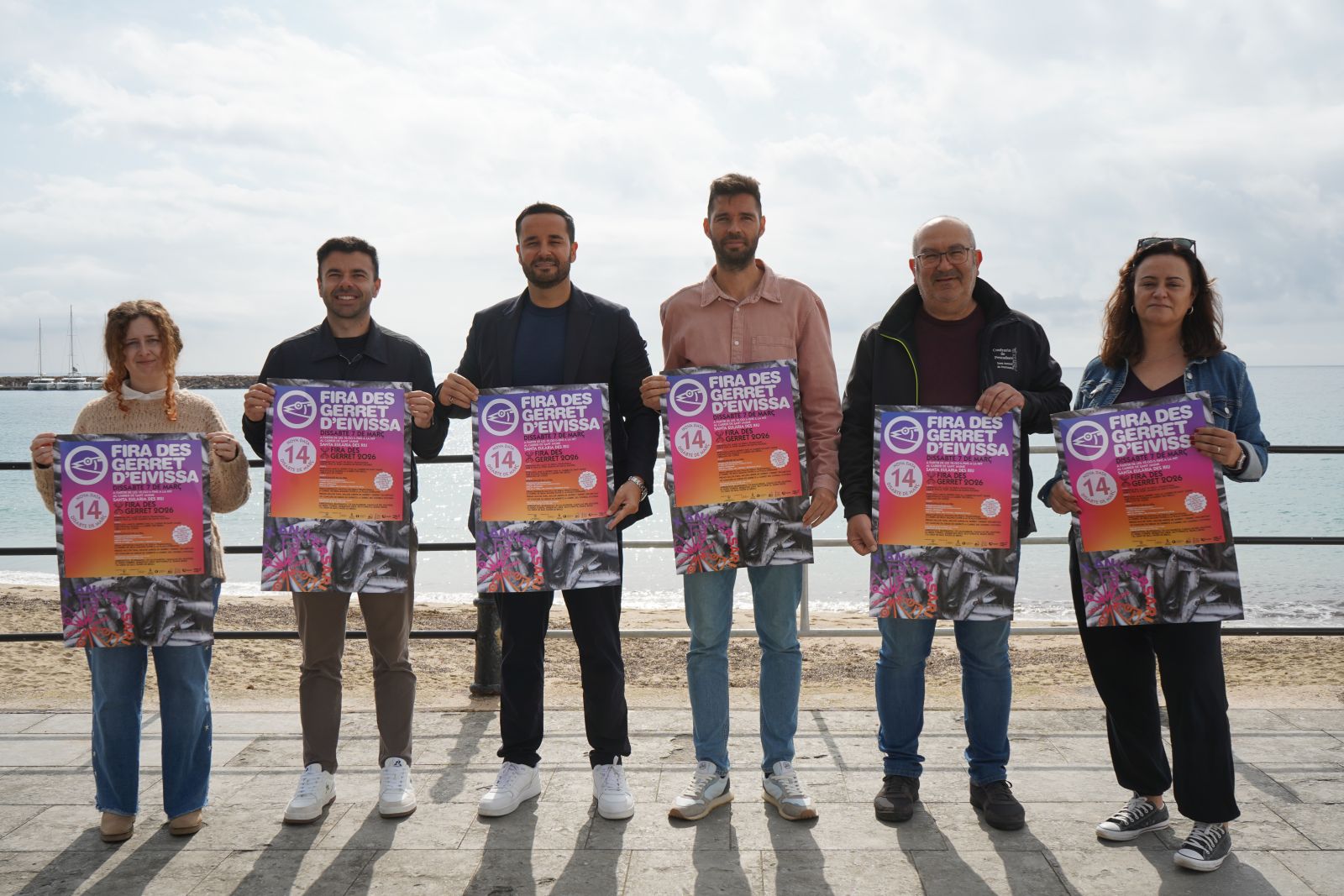 Todo a punto en Santa Eulària para acoger, ahora sí, la Fira des Gerret este sábado