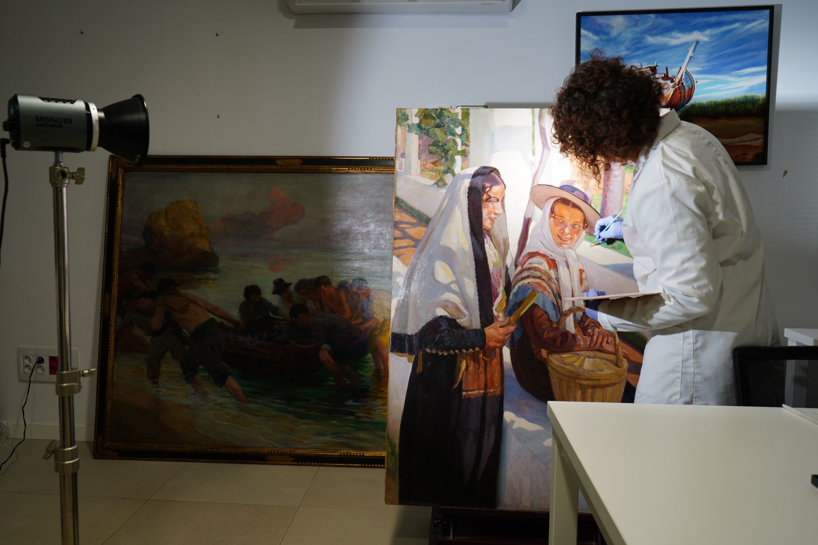Los tesoros artísticos de Santa Eulària recuperan su esplendor gracias a un proyecto de restauración
