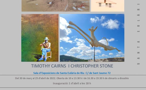 Exposició 'Apricate' de Timothy Cairns i Cristopher Stone en la Sala d'Exposicions Sant Jaume 72