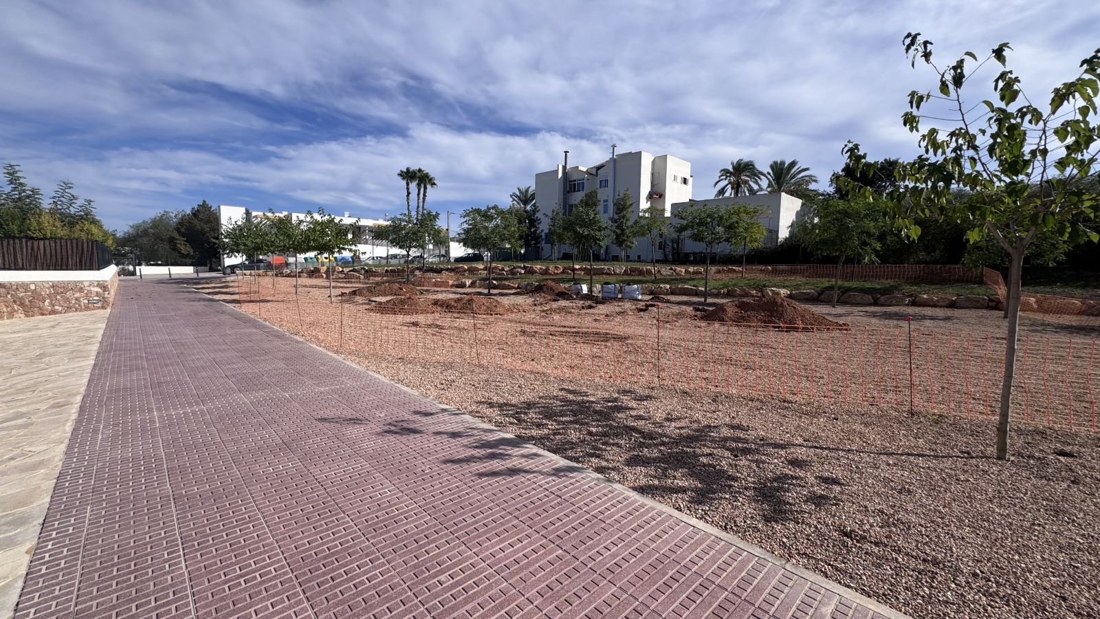 Santa Eulària inicia la instal·lació d'un nou parc de calistenia en la zona esportiva de Santa Gertrudis