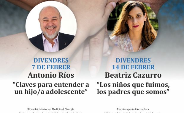 La psicoterapeuta Beatriz Cazurro y el doctor Antonio Ríos serán los conferenciantes de L’Aventura d’Educar en Família 2025 en el Palacio de Congresos de Ibiza