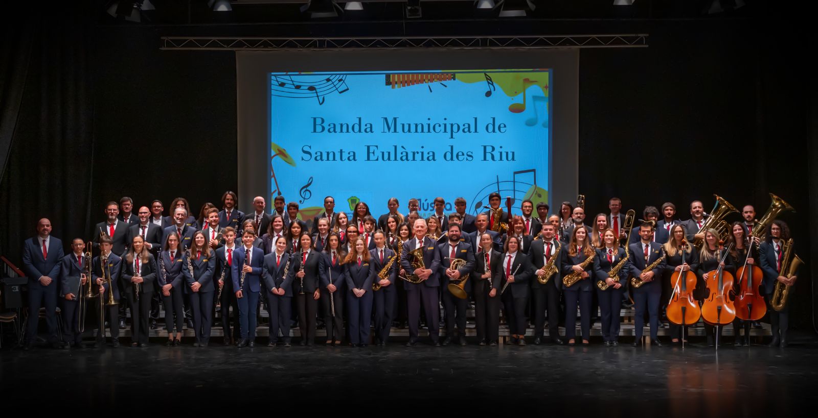 La Banda Municipal de Santa Eulària reviu el millor cinema d'animació en Es Canar