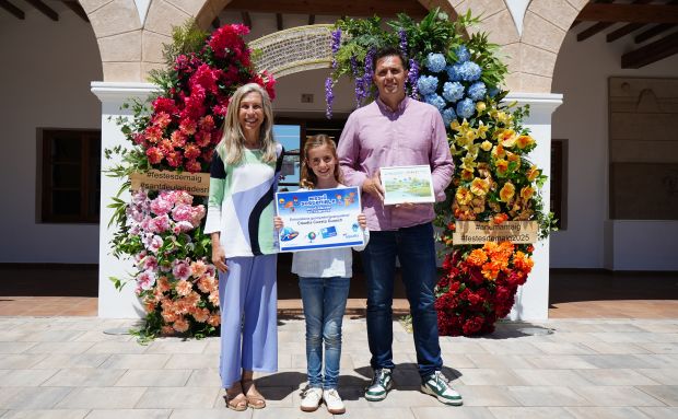 Una niña de Santa Eulària vencedora a nivel nacional en el Concurso Digital de Aqualia para concienciar sobre la protección de la biodiversidad