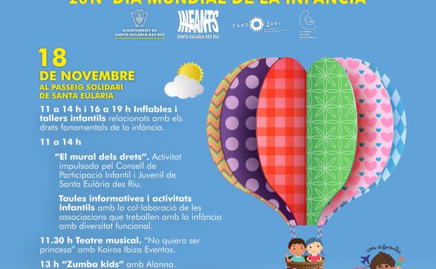 Una clase de ‘zumba’, teatro musical, actividades integradoras para niños con diversidad funcional y juegos en la celebración del Día de la Infancia