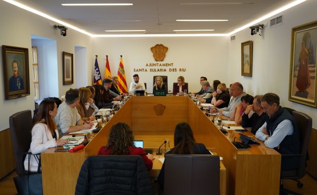 Santa Eulària invertirá casi 2 millones de euros del remanente en mejoras viarias en el Camí des Fil, es Puig d’en Fita y el nuevo vial de conexión entre Cala Pada y s’Argamassa