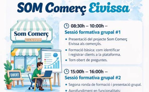 Sesión de presentación y formación de la plataforma SOM Comerç Eivissa