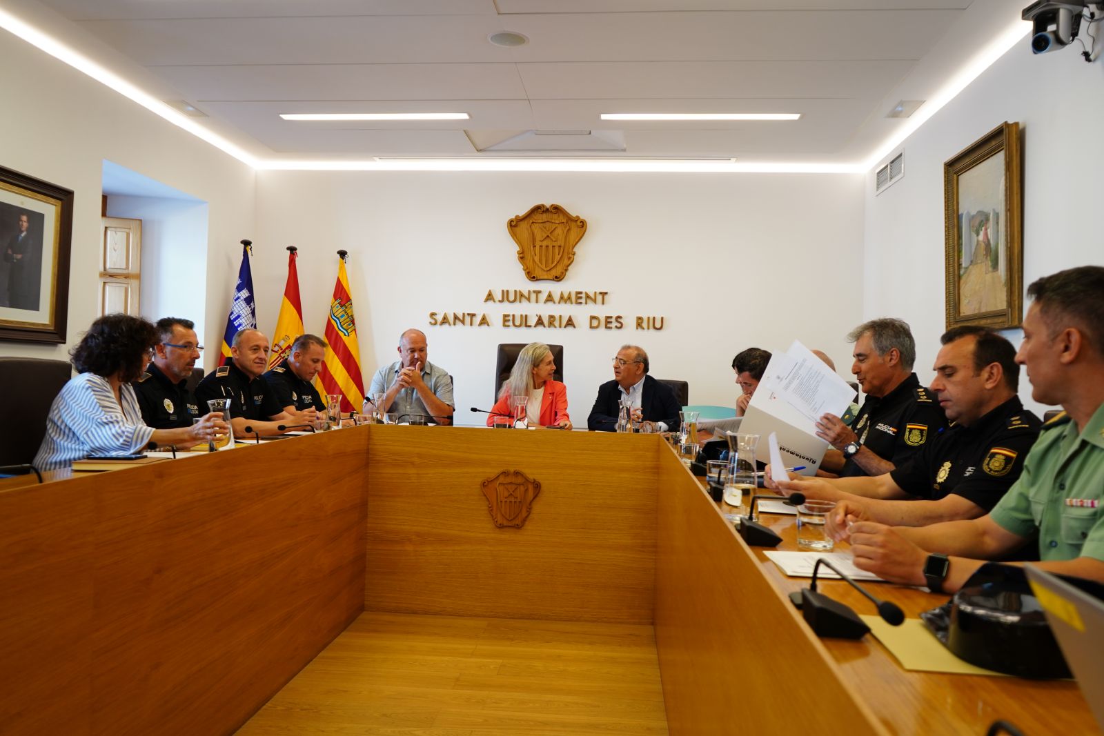 Santa Eulària reforzará los efectivos de la Policía local durante la temporada estival