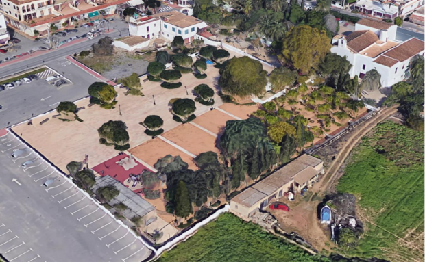 Sale a licitación el futuro parque de la Plaza de la Iglesia de Jesús