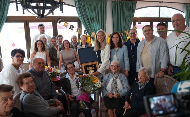 Eulalia Torres Marí celebra un siglo de vida en Sant Carles