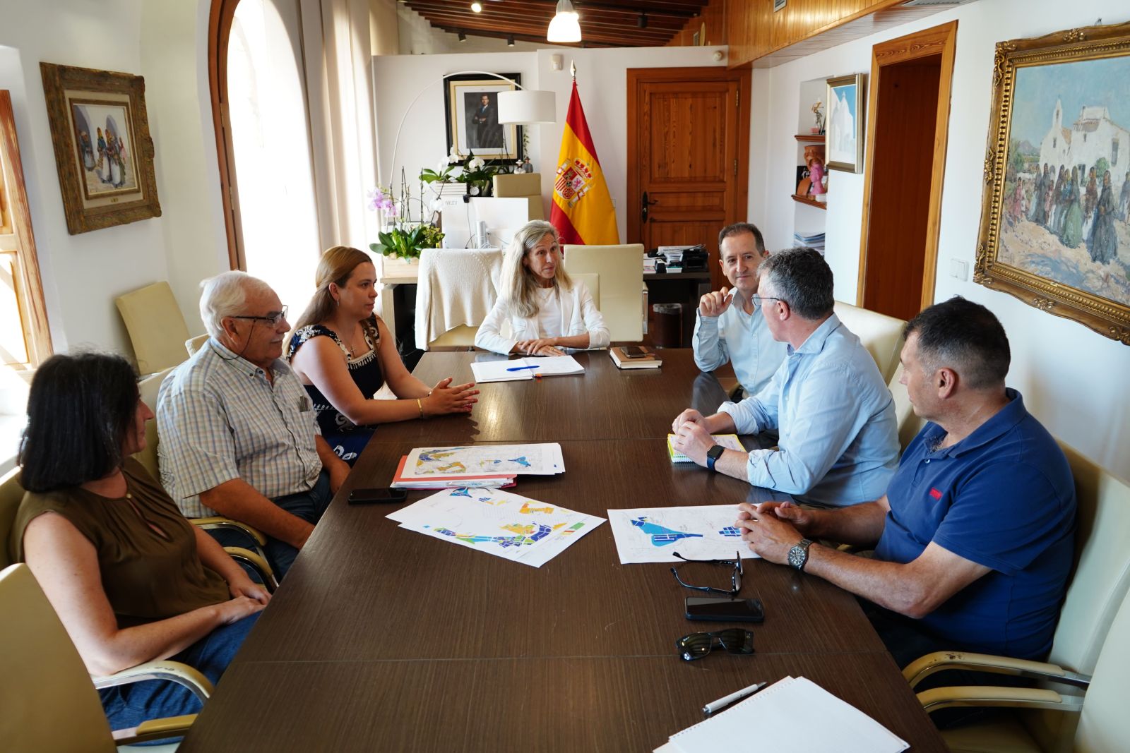 Santa Eulària des Riu y Pimeef trabajan en la planificación y ordenación de usos en las zonas industriales