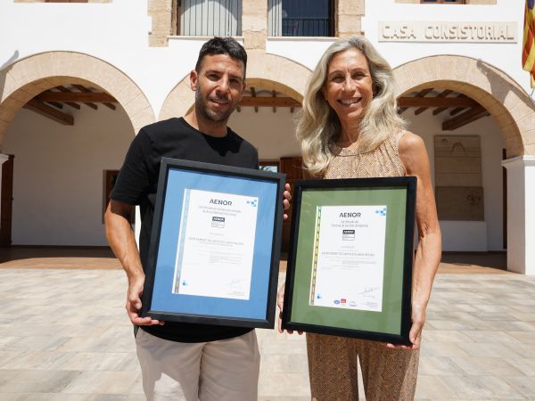 Santa Eulària renova i amplia la certificació ambiental ISO 14001 de les seves platges