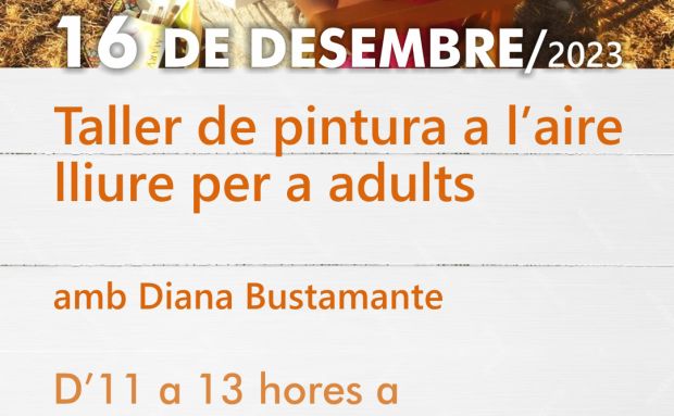 Taller de pintura al aire libre para adultos en el Trull de Ca n’Andreu
