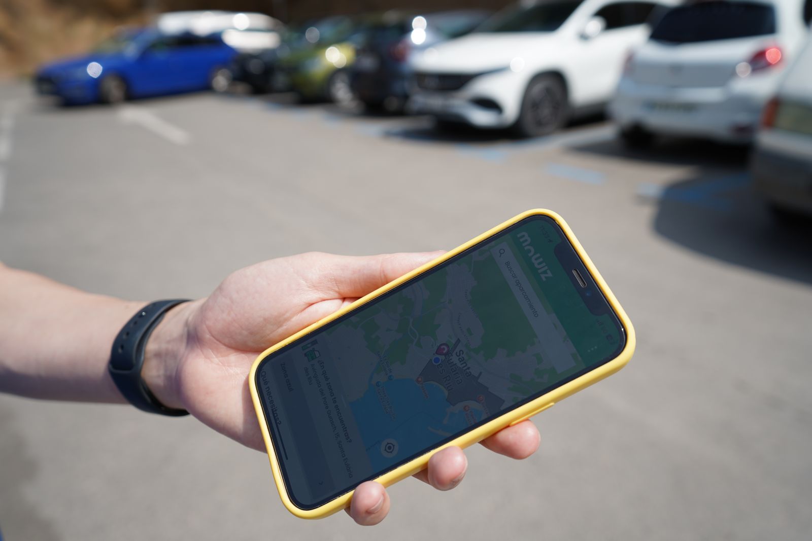 Santa Eulària se convierte en el primer municipio de Ibiza en permitir pagar el estacionamiento regulado con Bizum