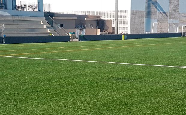 Finalitzada l'obra de reforma dels vestidors del camp de futbol des Puig d'en Valls