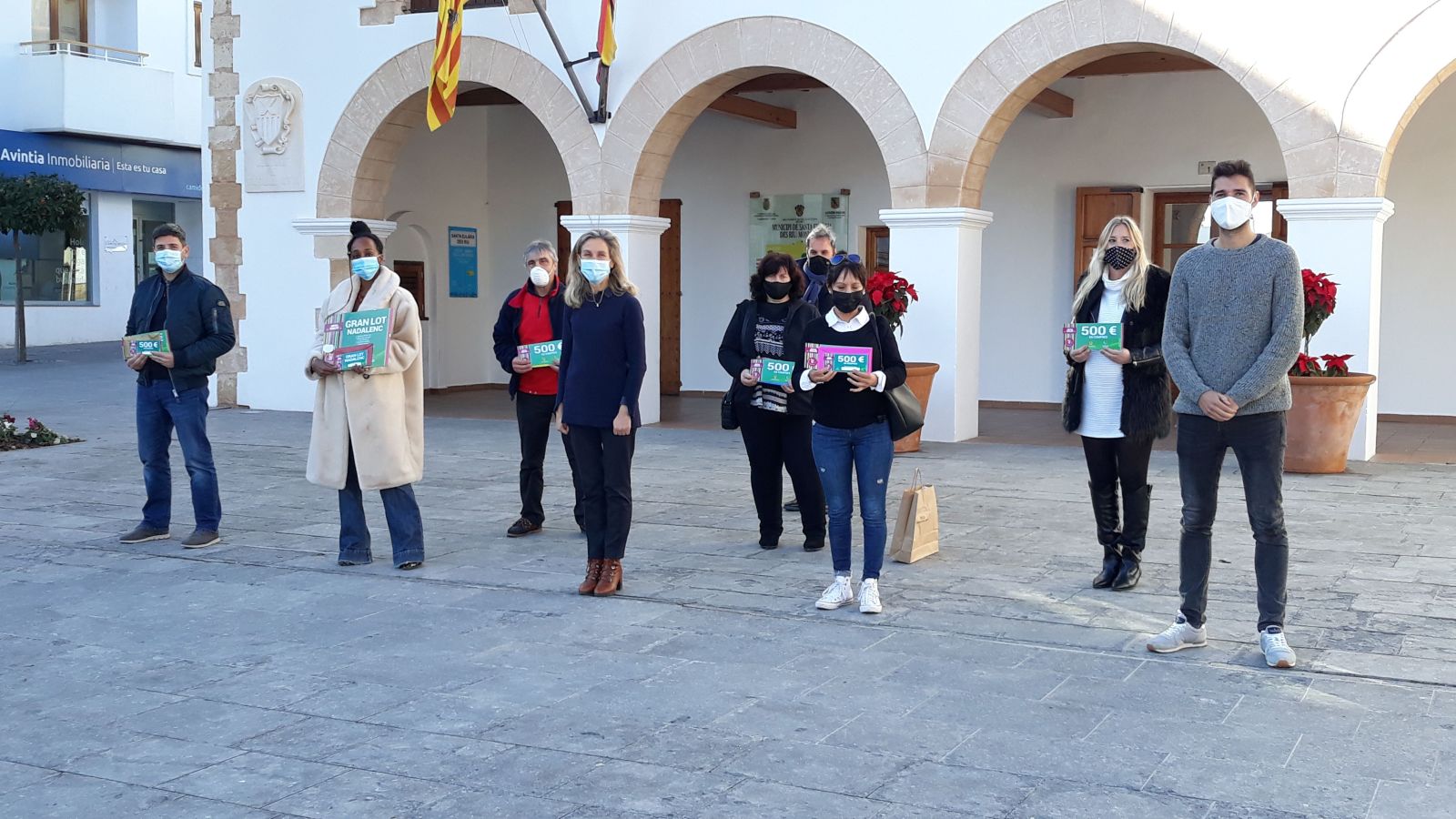 Gran sorteig de premis per a promoure un mínim de 200.000 euros en vendes de proximitat durant Nadal a Santa Eulària