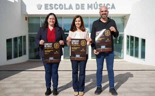 Santa Eulària celebra el quart de segle de la seva Escola Municipal Música amb un concert molt especial