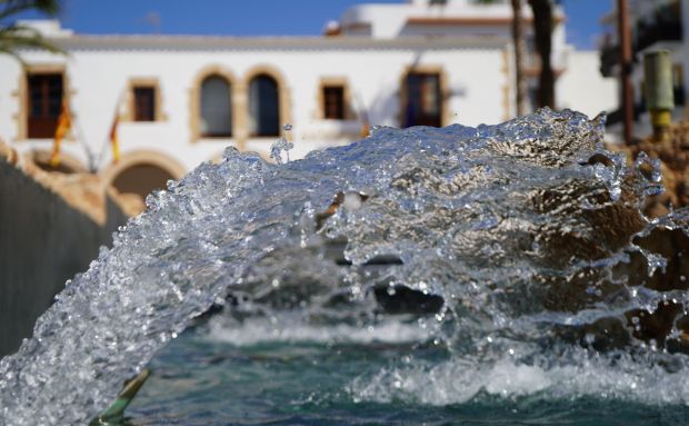 Santa Eulària prevé ahorrar 67.000 toneladas de agua este verano con las limitaciones a grandes consumidores