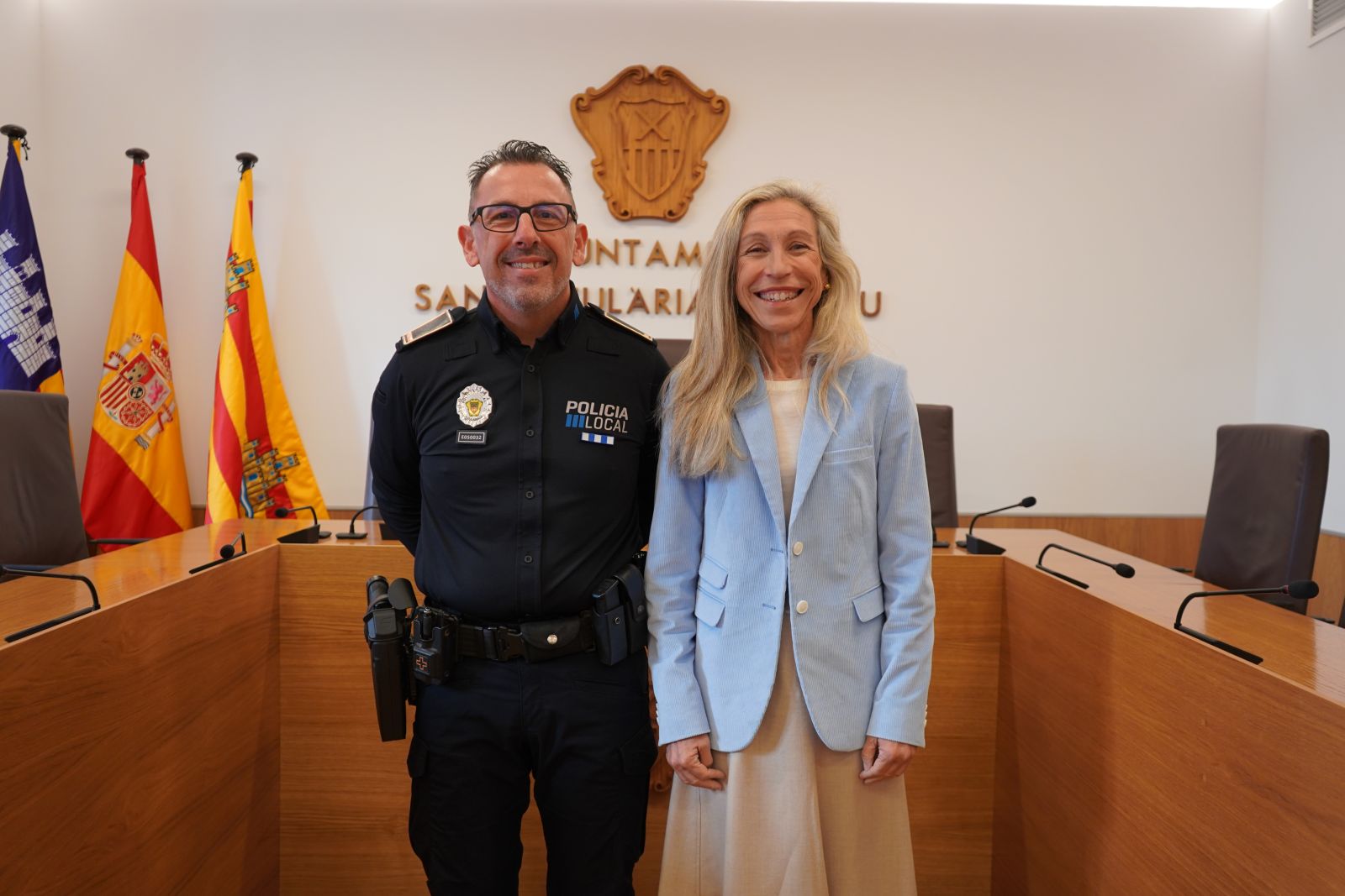 Santa Eulària des Riu nombra a Miguel Ángel Cicuéndez Gil nuevo jefe de la Policía Local