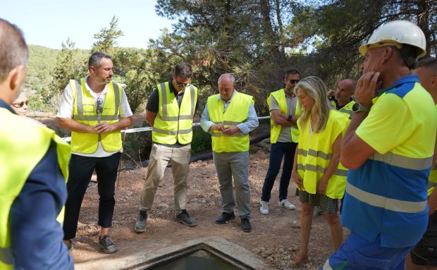 Finalizan las obras de conexión entre la arteria de Roca Llisa y el pozo de Can Pere Mosson
