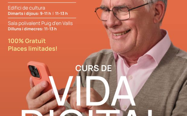 Grans Actius arriba a  Santa Eulària: una formació gratuïta i presencial per millorar les competències digital a partir dels 55 anys