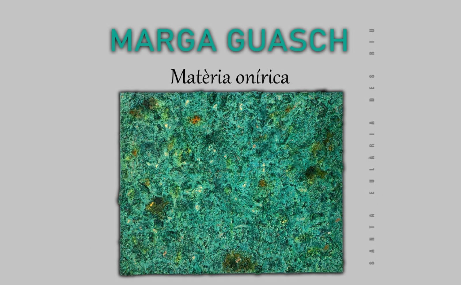 Marga Guasch presenta su nueva exposición ‘Matèria Onírica’, una oda a la materia y el color