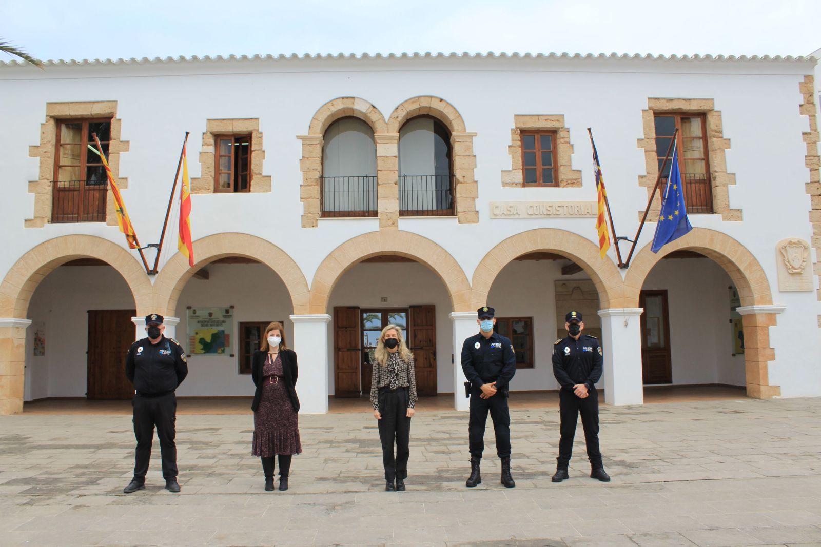 Un nou agent comença la seua feina l'1 d'abril en la Policia Local de Santa Eulària